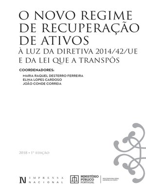 cover image of Recuperação De Ativos  Diretiva 2014-42